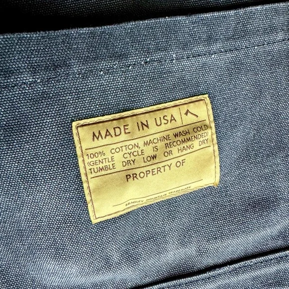 Bradley Mountain Edison Chore Coat Size Men’s Medium - Stone Washed Black - Picture 12 of 14